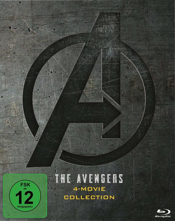 Actual product image Disney Interactive Studios The Avengers - 4-Movie Collection BD (Blu-ray, English)