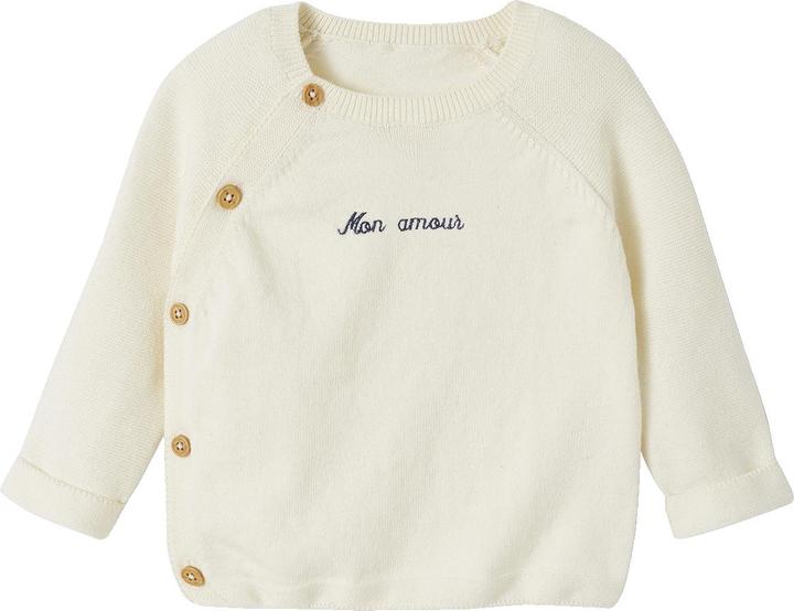 Actual product image Vertbaudet Baby Strickjacke mit Knöpfen Oeko-Tex, personalisierbar (80)