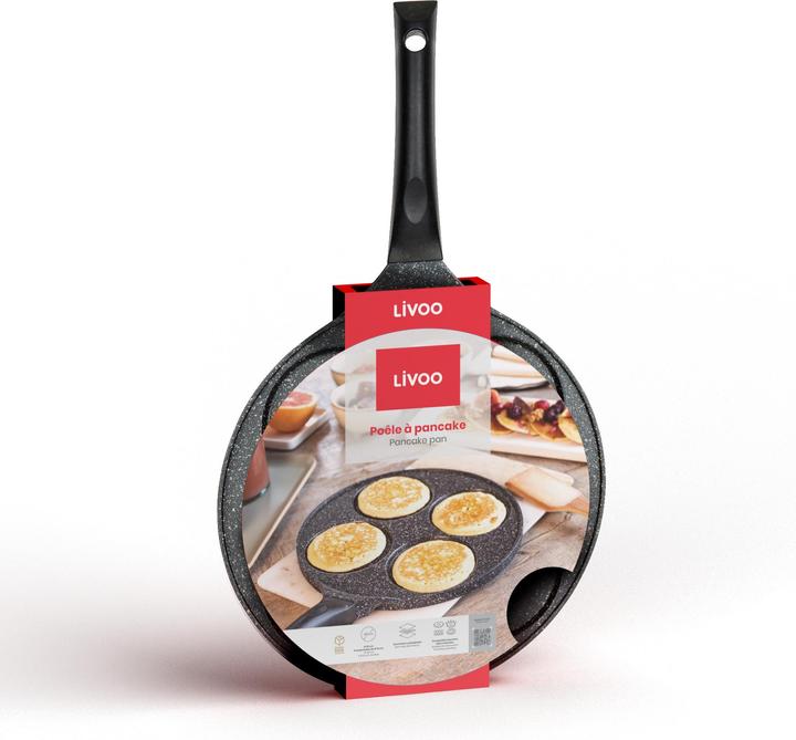 Immagine prodotto Livoo Padella per pancake (26.50 cm, Padella per friggere, Alluminio)