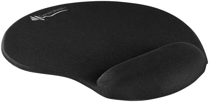 Produktbild GeneralKeys Ergonomisches Mauspad mit Gel-Handgelenkauflage, schwarz (S)
