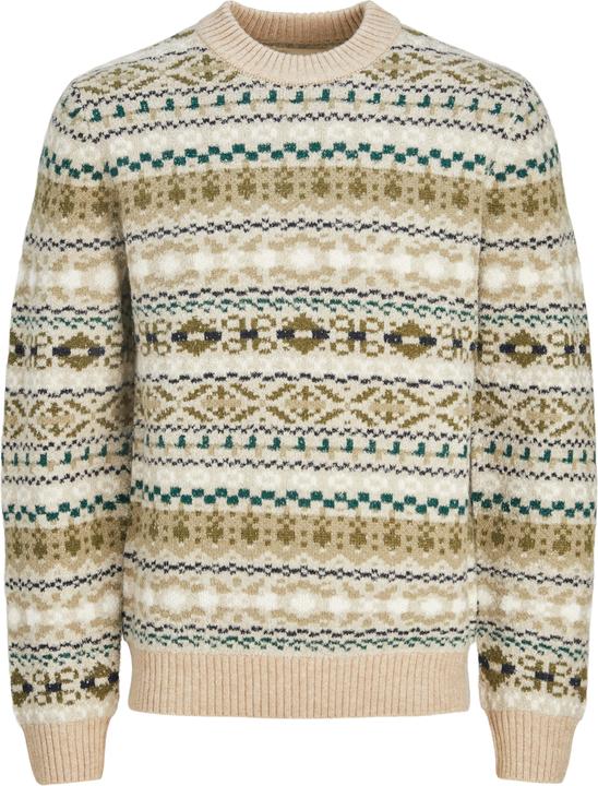 Jack & Jones All Over Print Strickpullover Strickpullover (S)