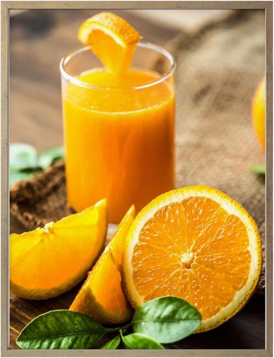 Produktbild Trenddeko Frischer Orangensaft (40 x 50 cm)