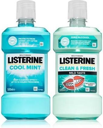 Immagine prodotto Listerine Collutorio Duopack (conveniente confezione doppia) (Collutorio)