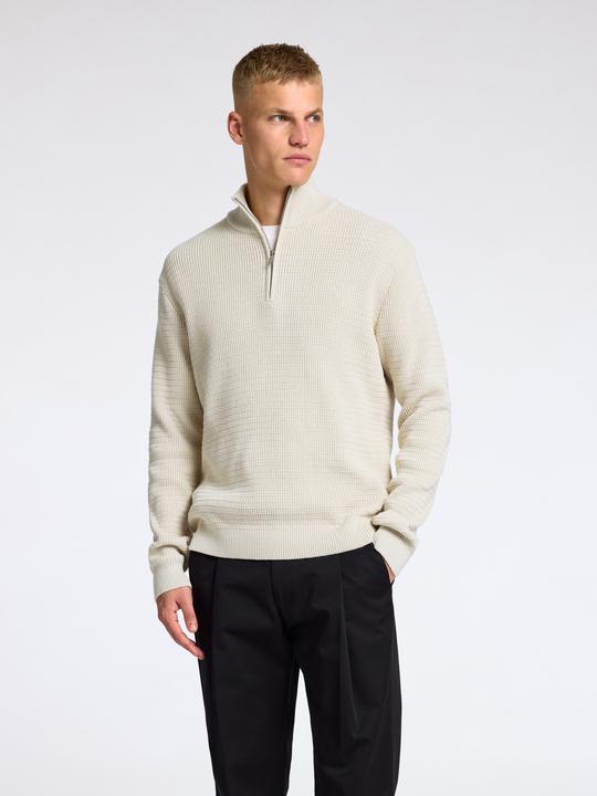 Actual product image Selected Homme Texturierter Half-zip Pullover (L)