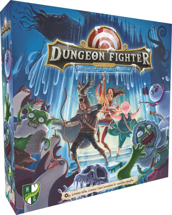 Produktbild Horrible Guild HR044 - Dungeon Fighter: Die Festung des flutschigen Frosts, 1-6 Spieler, 10 Jahren (DE-Ausgabe) (Deutsch)