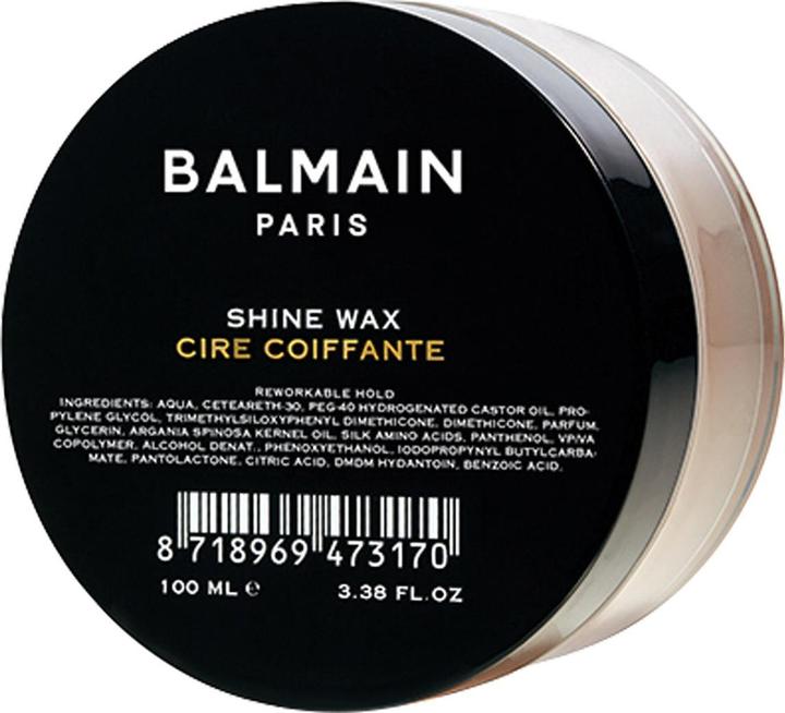 Image du produit Balmain Signature Men's Line Shine Wax cire modelante pour cheveux 100ml (Cire capillaire, 100 ml)