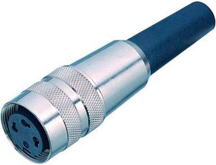 Actual product image Schubiger Series 680 8 pole M16 female connector