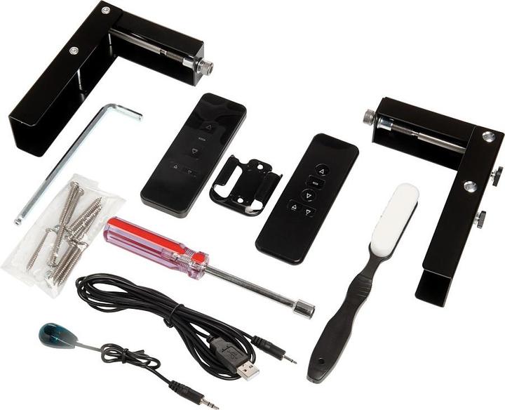 Actual product image Celexon CLR UST High Contrast Floor Scissor Screen - HomeCinema V2.0, 100" black (100", 16:9)
