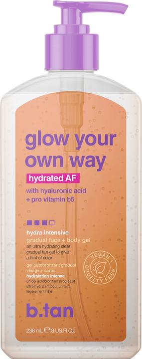 Produktbild B.Tan Glow Your Own Way Hydrated AF 236 ml (Selbstbräunungsgel, 236 ml)