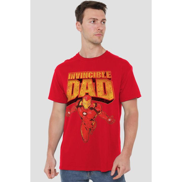 Produktbild Iron Man Invincible Dad TShirt Vatertag (XL)