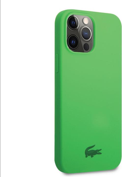 Actual product image Lacoste LCHCP14XSN iPhone 14 Pro Max 6.7" zielony/green hardcase Silicone (Apple iPhone 14 Pro Max)