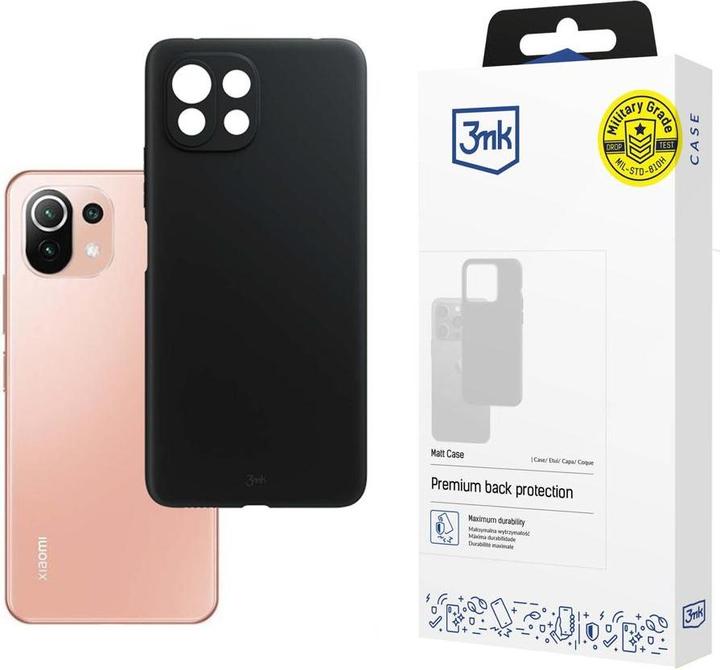 Produktbild 3MK Case Matt Case Xiaomi Mi 11 Lite 4G / 5G / 11 Lite 5G NOT black (Xiaomi Mi 11 Lite)