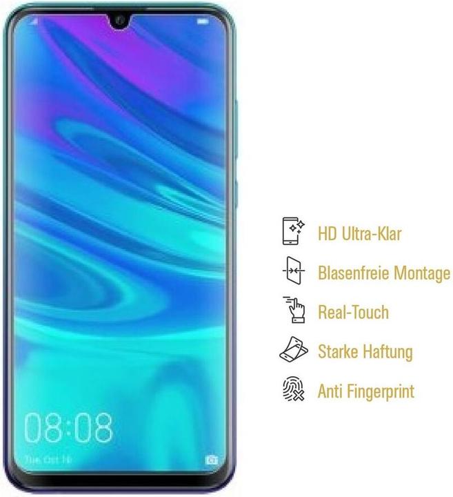 Actual product image Protectorking 3x premium screen protector 3D CLEAR (3 Piece, Huawei P Smart)