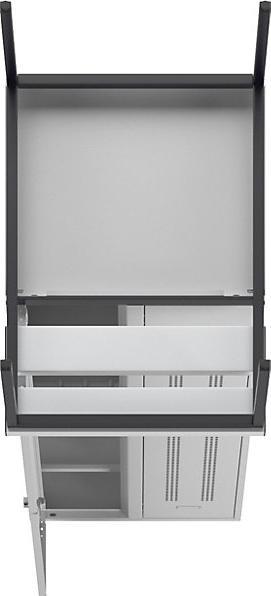 Immagine prodotto Wolf Armadietto per i vestiti con panca sottostante (60 cm, 214 cm)