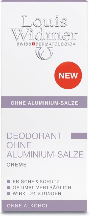 Actual product image Louis Widmer Deodorant Cream Without Aluminum Salts Perfume (Crème, 40 ml)