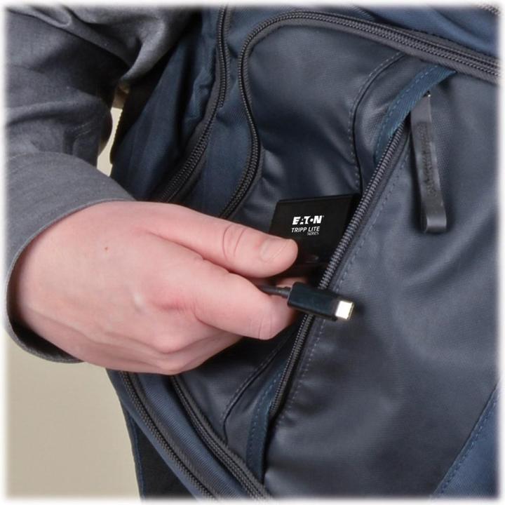 Image du produit Eaton Adaptateur USB-C vers HDMI 4K avec mode alterné - DP 1.2 Noir (USB-C, 15 cm)