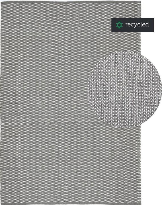 Immagine prodotto Liv Interior Tappeto Dots 70 cm x 140 cm, Grigio (70 x 140 cm)