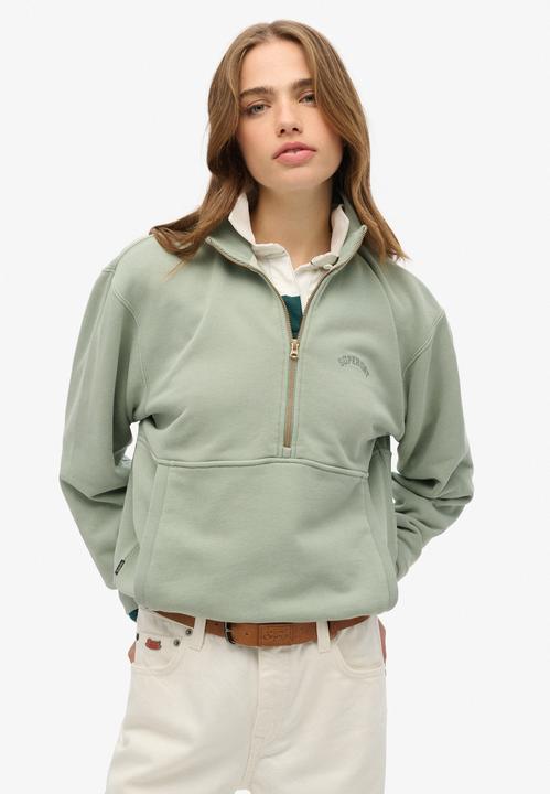 Image du produit Superdry Sweat oversize à col zippé et logo Essential (14)