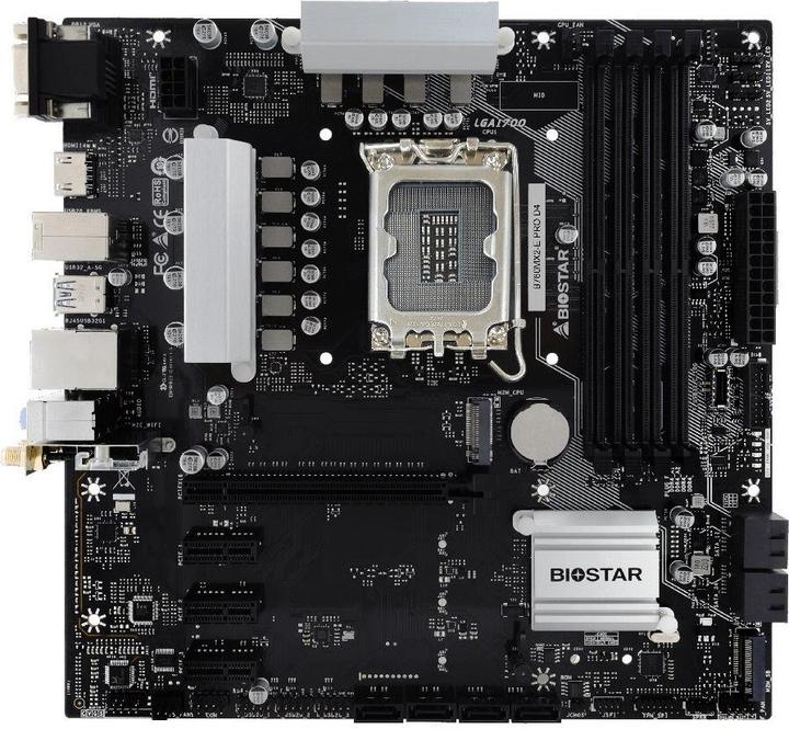 Produktbild Biostar B760MX2-E Pro D4 (LGA 1700, Intel B760, mATX)