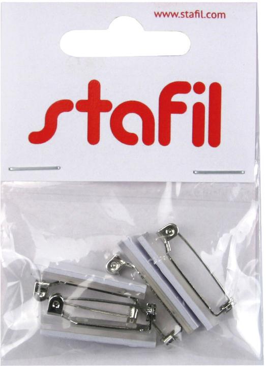 Produktbild Stafil Broschennadeln silber 30mm 4St