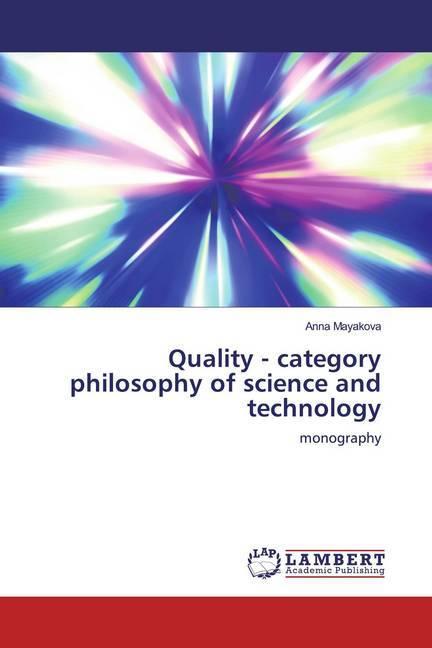 Produktbild Quality - category philosophy of science and technology (Deutsch, Anna Mayakova, 2018)