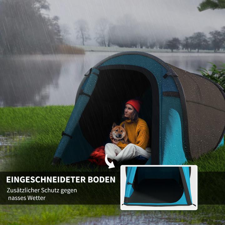 Produktbild Jamb Pop up Zelt für 1-2 Personen (Wurfzelt, 2.85 kg, 2 Personen)