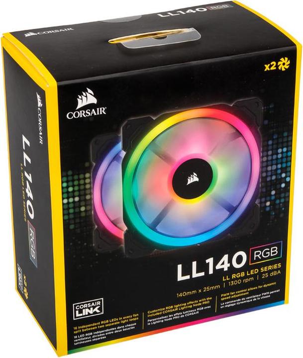 Immagine prodotto Corsair Ll140 (140 mm, 2 x)