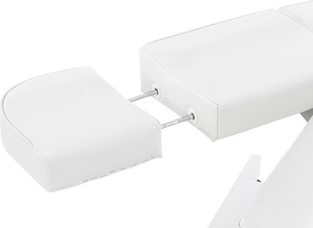 Actual product image Swisshandel24 Split hydraulic cosmetic couch V2, white