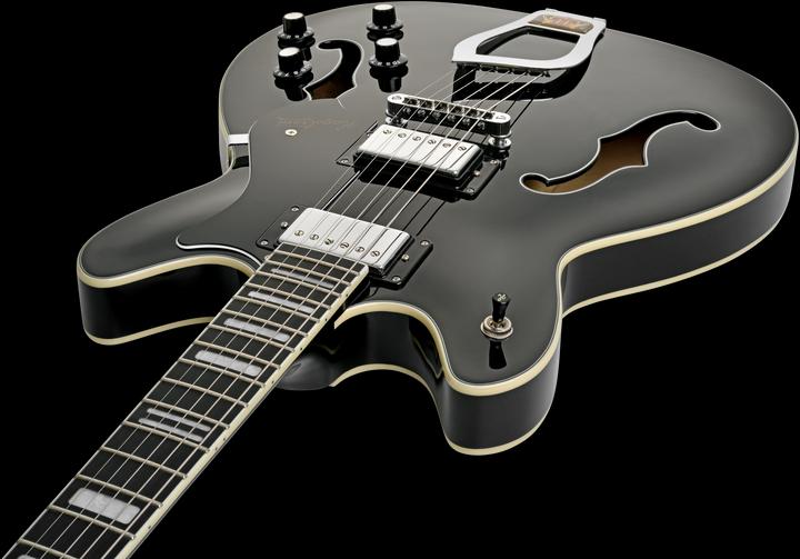 Produktbild Hagstrom E-Gitarre, Viking, Black (E-Gitarre, Ahorn)