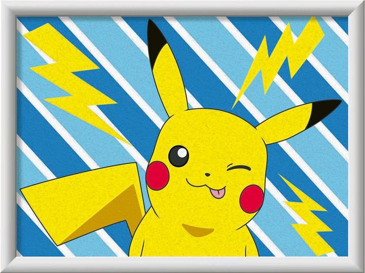 Produktbild Ravensburger CreArt - Malen nach Zahlen - Cheeky Pikachu