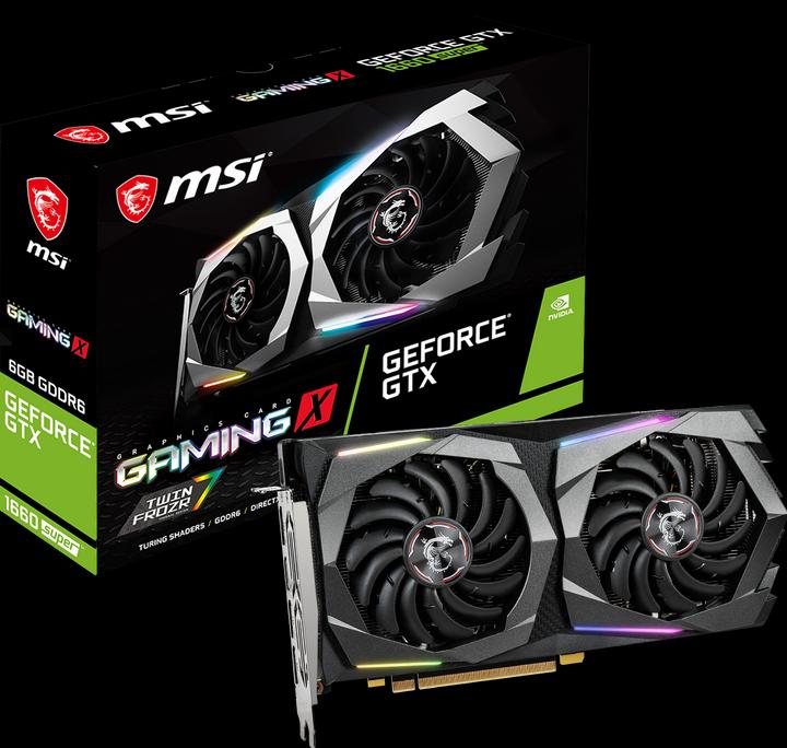 Actual product image MSI GeForce GTX 1660 SUPER GAMING X (6 GB)