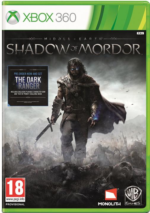 Produktbild WB Warner Bros Middle Earth: Shadow of Mordor, Xbox 360 Standard Englisch (Xbox 360, EN)