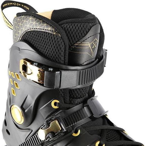 Produktbild Nils Na20006 Schwarz Und Gold Grösse M. 36 Extreme Slalom Inline Skates (36)