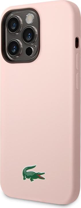 Image du produit Lacoste Logo Croc en silicone Magsafe pour iPhone 15 Pro (Apple iPhone 15 Pro)
