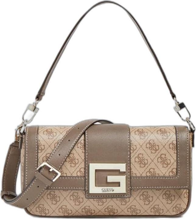 Immagine prodotto Guess Brightside, Polyurethane, Textile Bag, 4G Logo, Latte, For Women