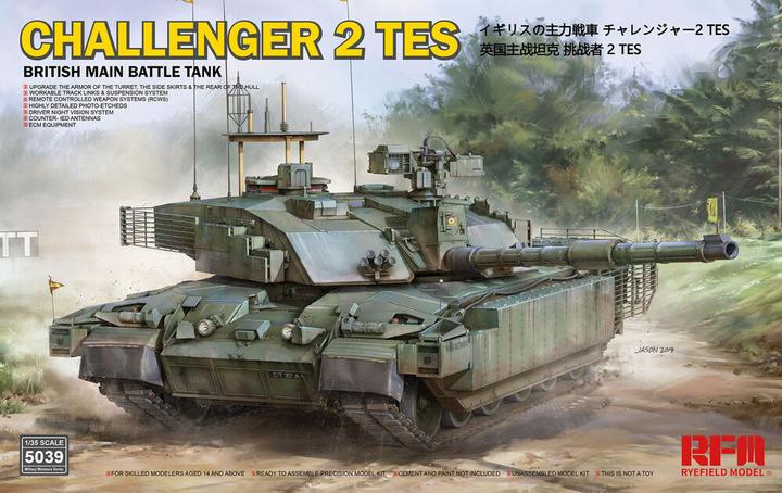Produktbild Rye Field Model British main battle tank Challenger 2 TES w/workable track links