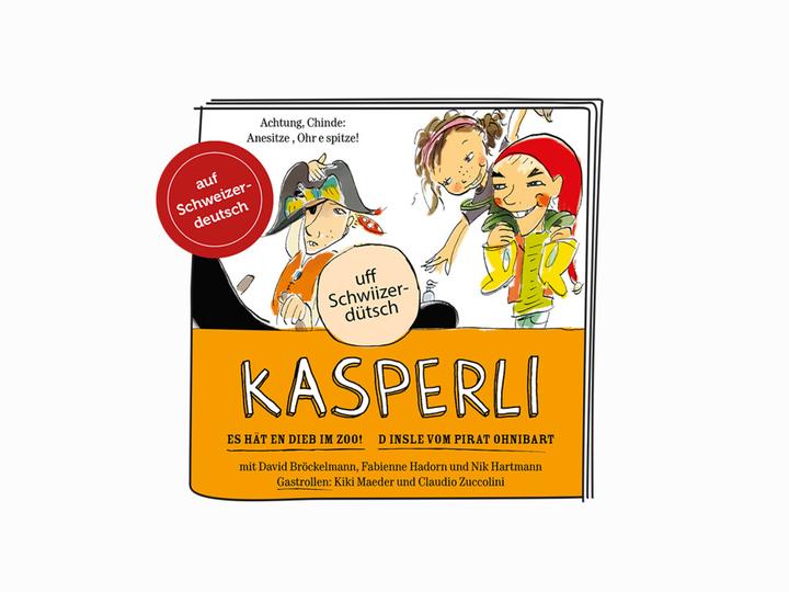 Productafbeelding Tonies Kasperli in de dierentuin! Piraat Ohnibart (Zwitserduits)
