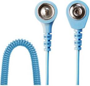 Produktbild RND ESD-Spiralkabel, 4/10-mm-Stift, 1.8m 1.8m, 4/10-mm-Stift