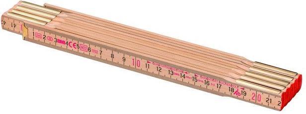 Produktbild BMI Holz-Gliedermassstab natur