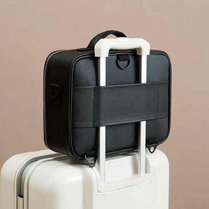 Actual product image JTI Professional make-up bag - black with gold details