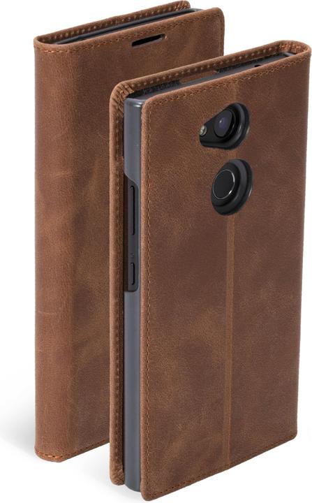 Produktbild Krusell Sunne 2 Card Foliowallet Sony Xperia L2 vintage cognac (Sony Xperia L2)