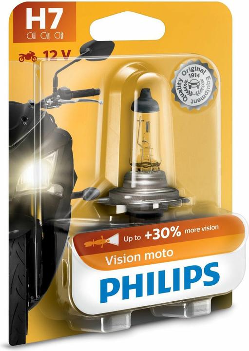 Actual product image Philips Vision Moto (H7)