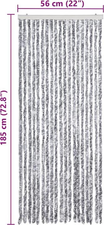 Actual product image VidaXL Fliegengitter (120 x 220 cm)