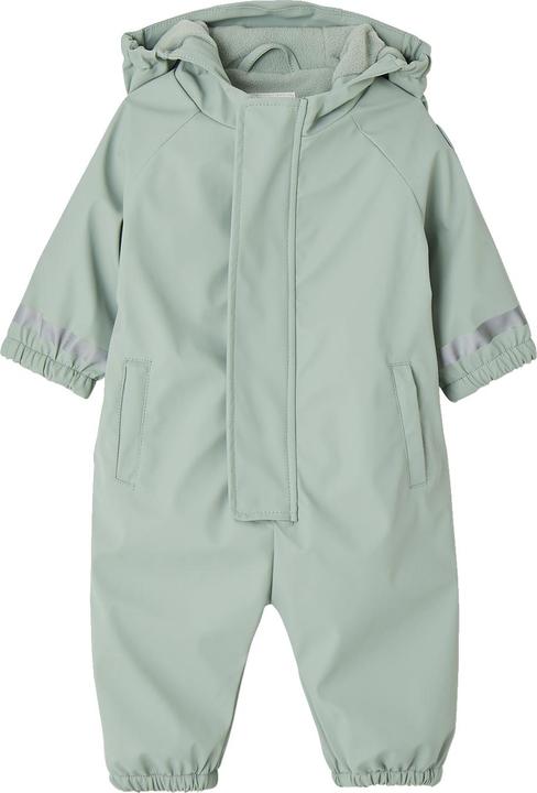 Produktbild Vertbaudet Baby Regen-Overall mit Fleecefutter und Kapuze, Recycling-Polyester (80)