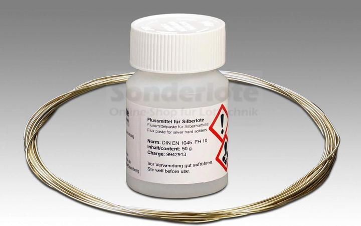 Produktbild Sonderlote 3,00 m Silberlot Lotdraht 0,8 mm