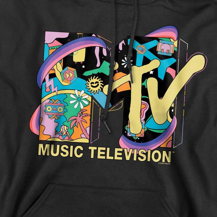 Immagine prodotto MTV Vacation Felpa con Cappuccio Icone Uomo (XL)