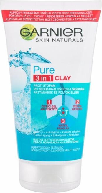 Image du produit Garnier Pure Cleaning Gel Gommage et Masque contre les imperfections 3In1 (Gel, 150 ml)