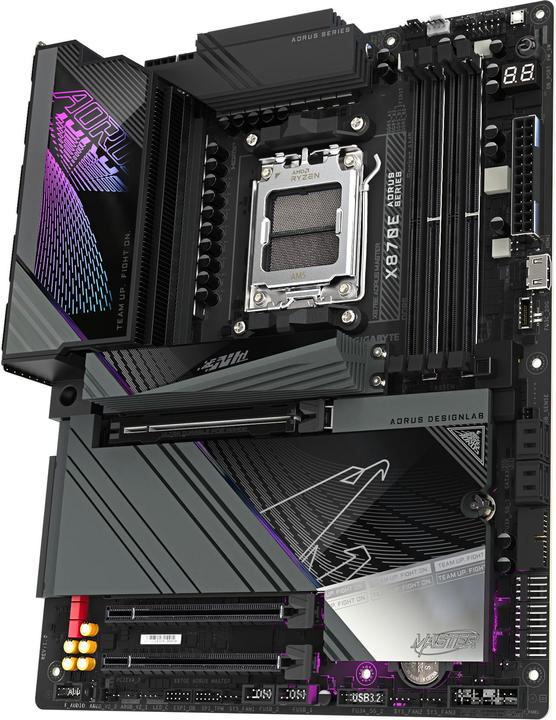 Image du produit Gigabyte X870E AORUS MASTER (AM5, AMD X870E, ATX)