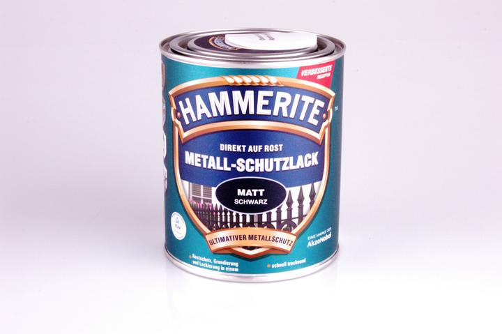 Produktbild Hammerite Metall-Schutzlack (750 ml, Mattschwarz)