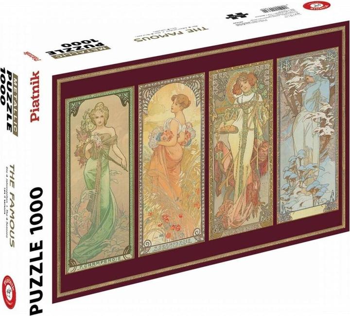 Produktbild Piatnik Die 4 Jahreszeiten metallic (1000 Teile)